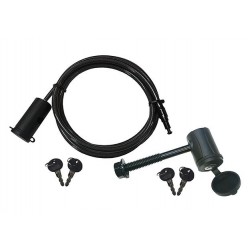 Locking hitch pin with cable  **Accessories** 65,00 $CA