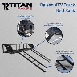Support à VTT pour boite de camion Titan Ramps **Commercial** 595,00 $CA