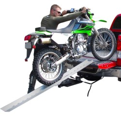 Rampe de 7'5" pliable pour motocross Black Widow ** Supports, remorques et rampes pour motocyclettes ** 245,00 $CA