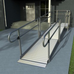 Modular ramp with platform Silver Spring ** Mobility ** 4,00 $CA