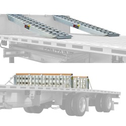 Bunk load leveler/ramp system for 18" step deck trailer HDR Heavy Duty Ramps **Commercial** 5,00 $CA